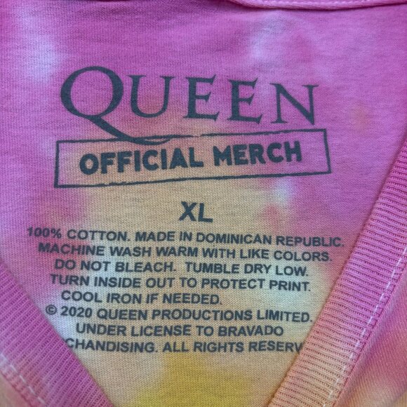 Queen A Night at the Opera Bohemian Rhapsody Rock Tie Dye XL - Picture 4 of 4